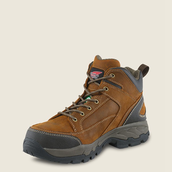 Red Wing Boots NZ Red Wing Hiking Boots Mens Brown Cheap Red Wing